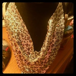 Metal chain necklace